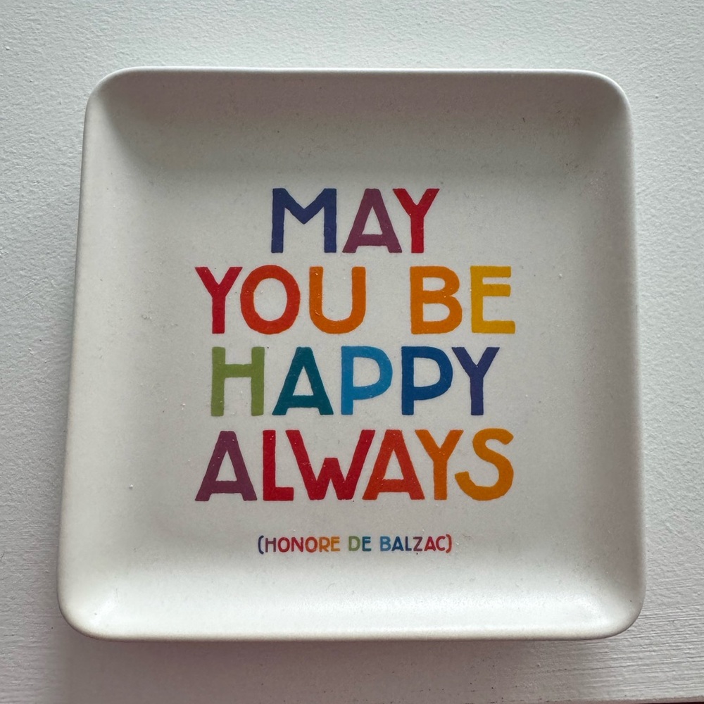 NOTABLE Trinket Tray Plate - Like New